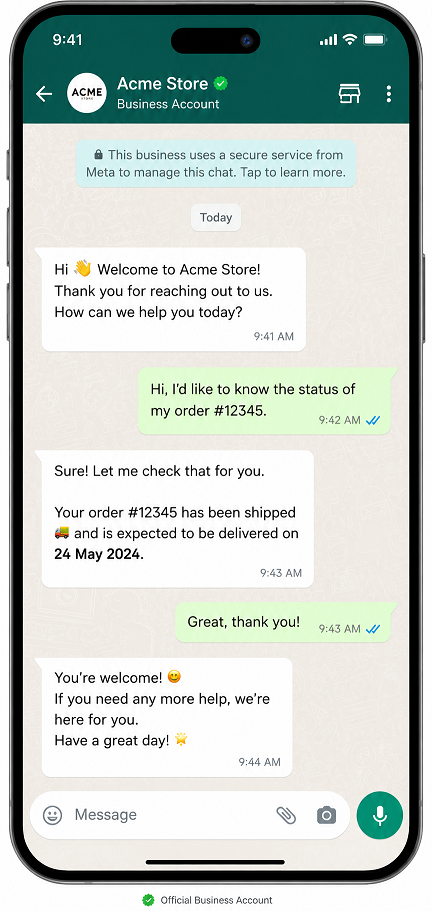 Interactive Messages