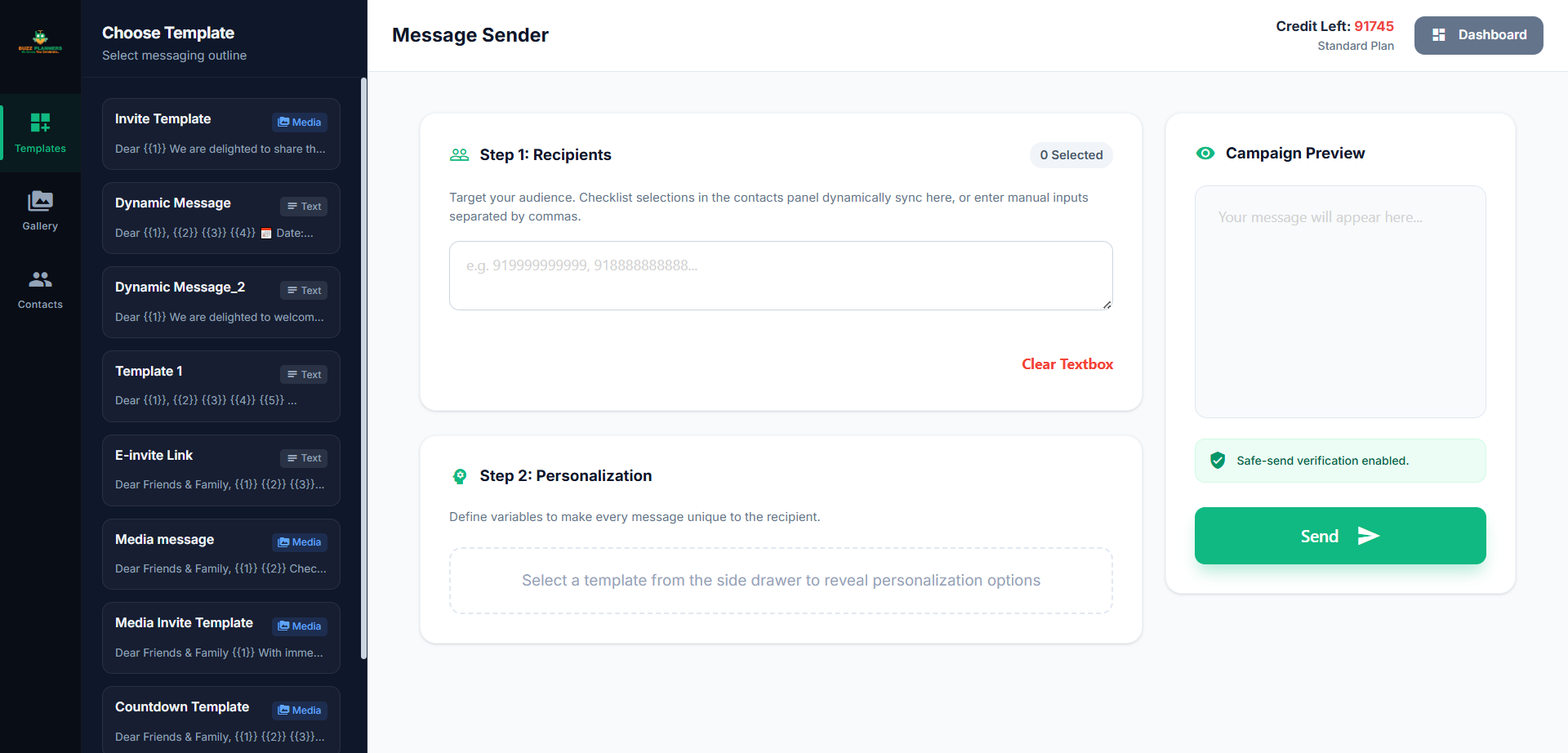 Dashboard Preview